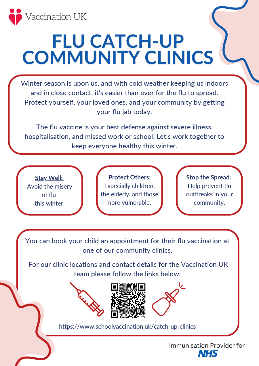 Flu Catch-up Community Clinics