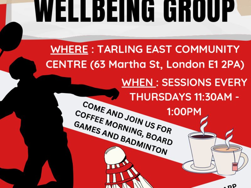 Men’s Only Health and Wellbeing Group