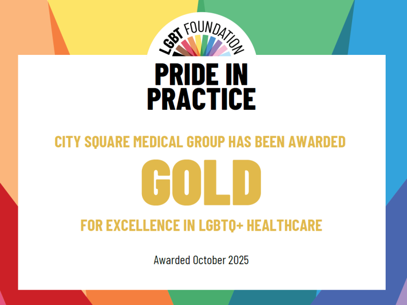 Pride in Practice Gold Award