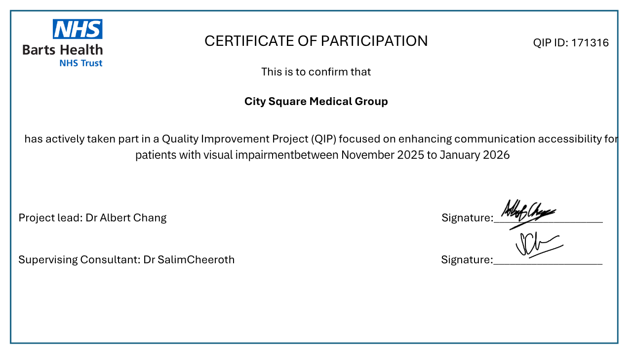 Quality Improvement Project (QIP) Quality Improvement Project (QIP)