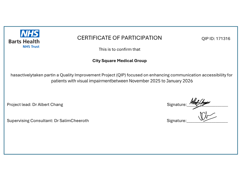 Quality Improvement Project (QIP)