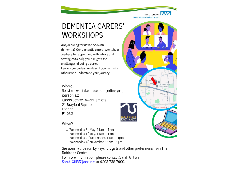 Dementia Carers’ Workshops Dementia Carers’ Workshops